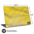 Sweden Soccer Flag Universal Laptop 13in (10.6 x 7.6in) Skin